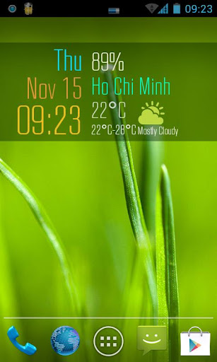 Beautiful Clock Widget Pro v1.5 APK