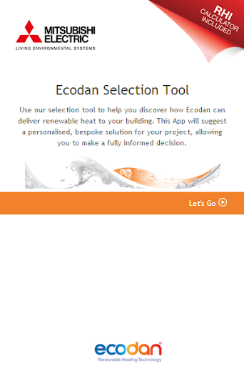 Ecodan Selection Tool