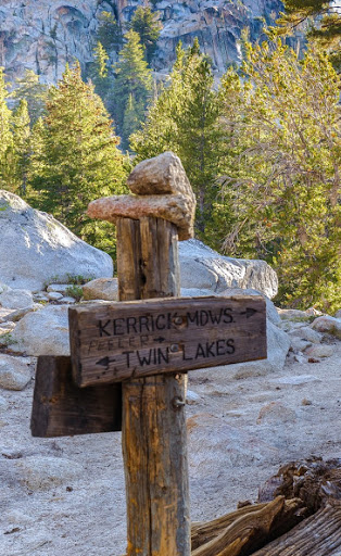 Kerrick Meadows Trail Marker