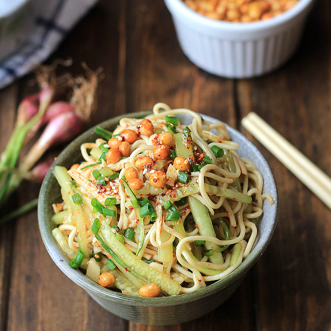 chicken Sichuan noodle Salad recipe Style Recipe  Chicken    Yummly salad Noodle uk
