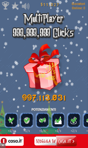 999 999 999 Clicks Christmas