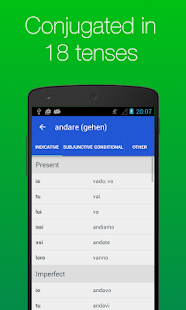 Lastest Italian Verb Conjugator APK