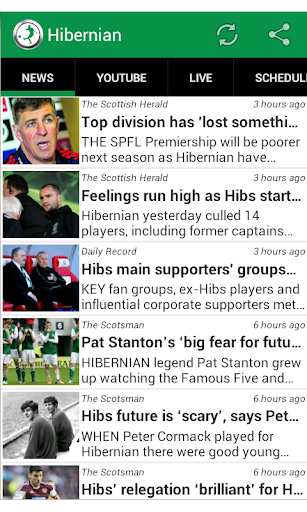 Hibernian FC Fan App