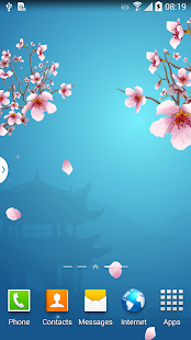 Abstract Sakura Live Wallpaper - screenshot thumbnail