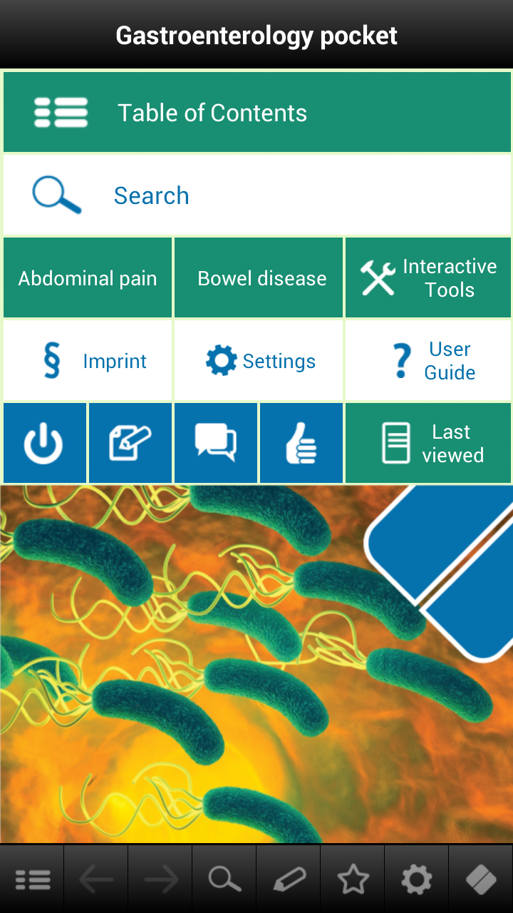 Gastroenterology pocket Screen 1