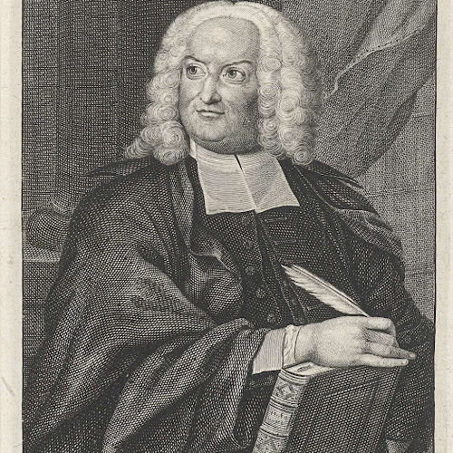 Portret van Balthasar Mentzer, Christian Friedrich Fritzsch, 1722 ...