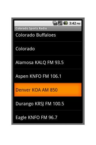 Colorado Football Radio