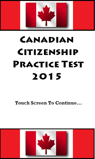 Canadian Citizenship Test 2015