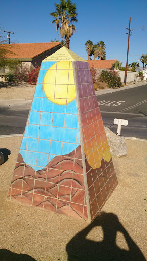 Obelisk to the Desert Sun