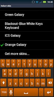 How to download Orange Galaxy Keyboard Skin 1.0 apk for laptop