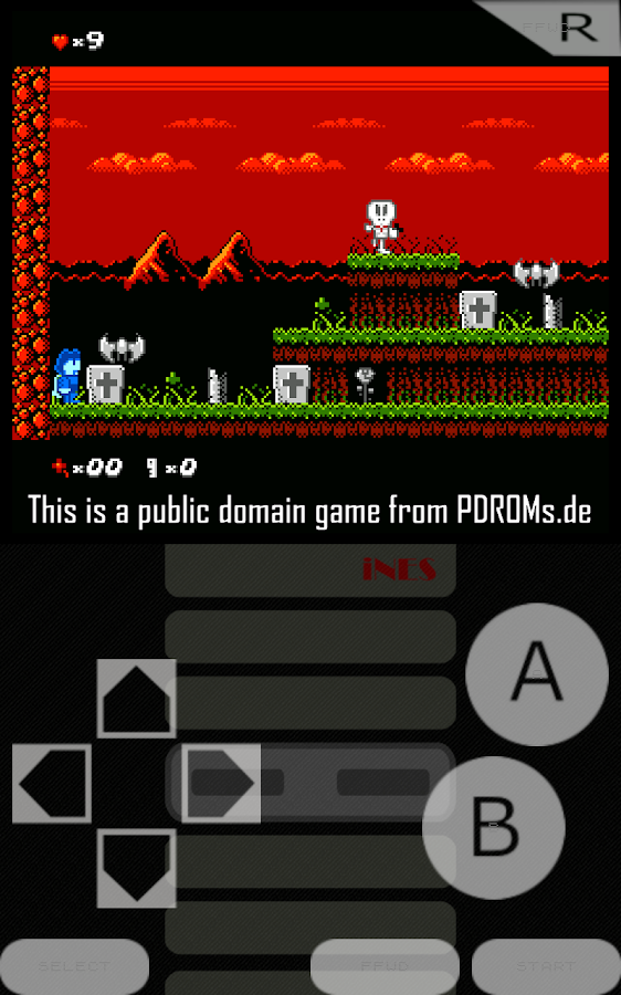   iNES - NES Emulator: captura de tela 