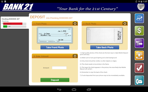 How to download Bank 21 Tablet Banking patch 1.4 apk for bluestacks