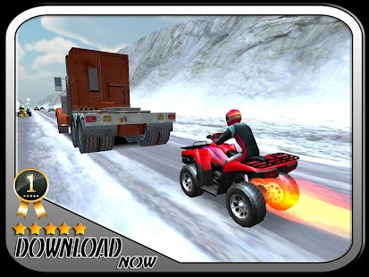 ATV Quad Bike Frozen Highway Screenshots 4