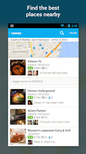 Foursquare - screenshot thumbnail