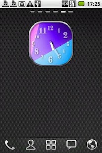 Colourful Clock Widget