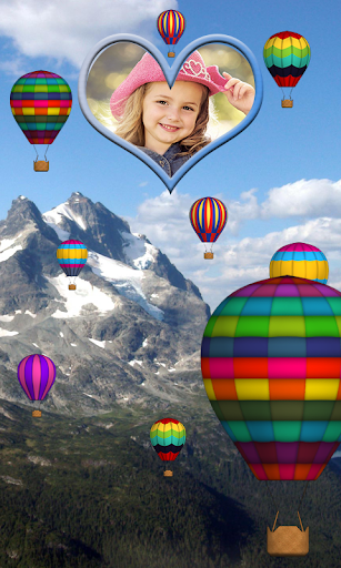 【免費個人化App】Parachute Photo Live Wallpaper-APP點子