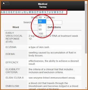 Medical Study Terms Screenshots 1