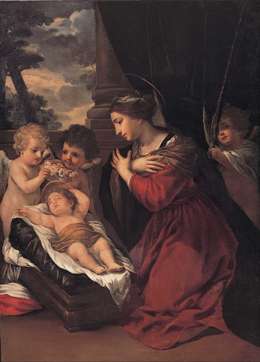 Madonna with the Child and angels