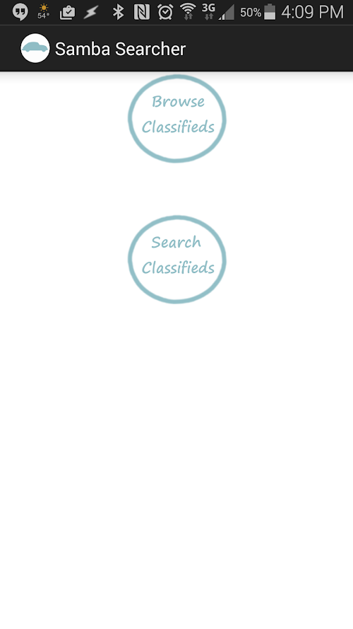 Android application Samba Searcher-VW Classifieds screenshort