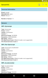 SensorInfo Screenshots 0