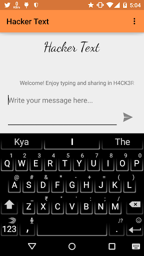 Hacker Text Generator