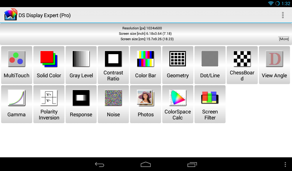 DS Display Expert (Pro) - screenshot