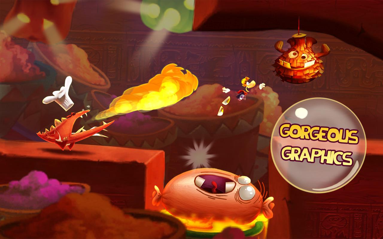 Rayman Fiesta Run - screenshot