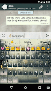 How to download Glass Rain Emoji Keyboard Skin lastet apk for android