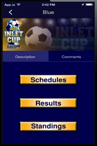 【免費運動App】Inlet Cup Soccer Tournament-APP點子