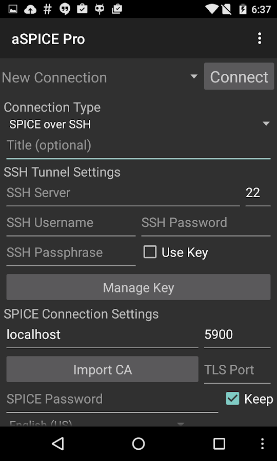 aSPICE Secure SPICE Client Android Apps on Google Play