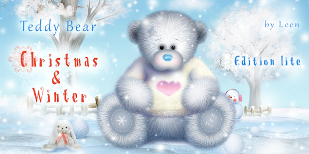 Christmas Winter Teddy Lite