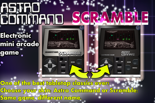 Scramble Astro Command 1980s