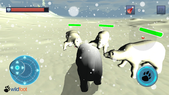 How to install Polar Bear Chase Simulator 1.1 mod apk for pc