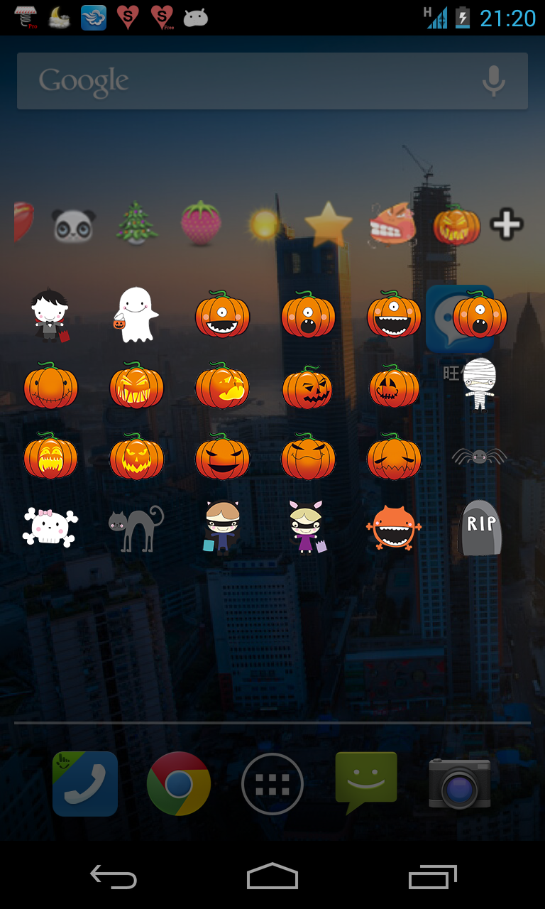 Halloween style Screen 2