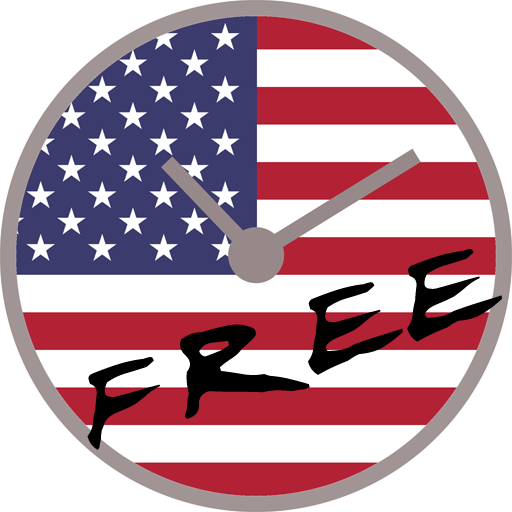 USA Clock Widget FREE 個人化 App LOGO-APP開箱王