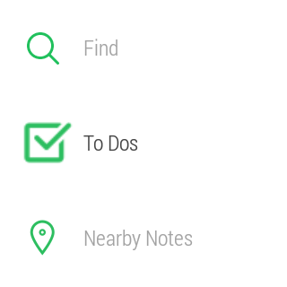 Evernote for Android Wear Screen 3