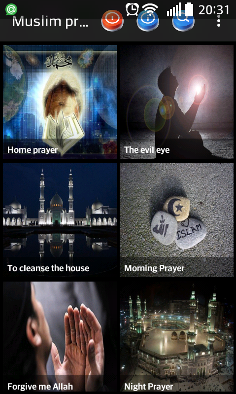 Muslim prayers Pro Screen 1