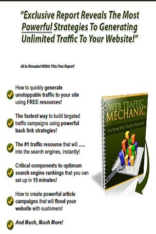 FREE - Web Traffic Mechanic