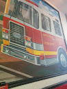 Opelika Fire Engine Mural