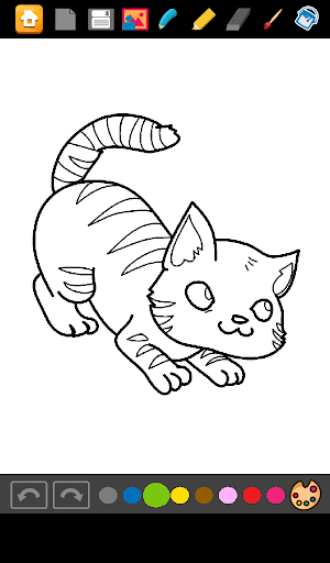 【免費家庭片App】Domestic Cats Coloring-APP點子