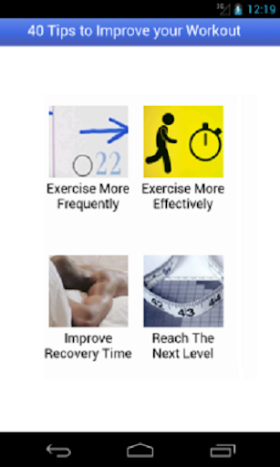 【免費健康App】Tips to Improve Your Workout-APP點子