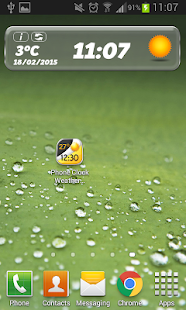 How to install Phone Clock Weather Widget patch 3.0 apk for bluestacks