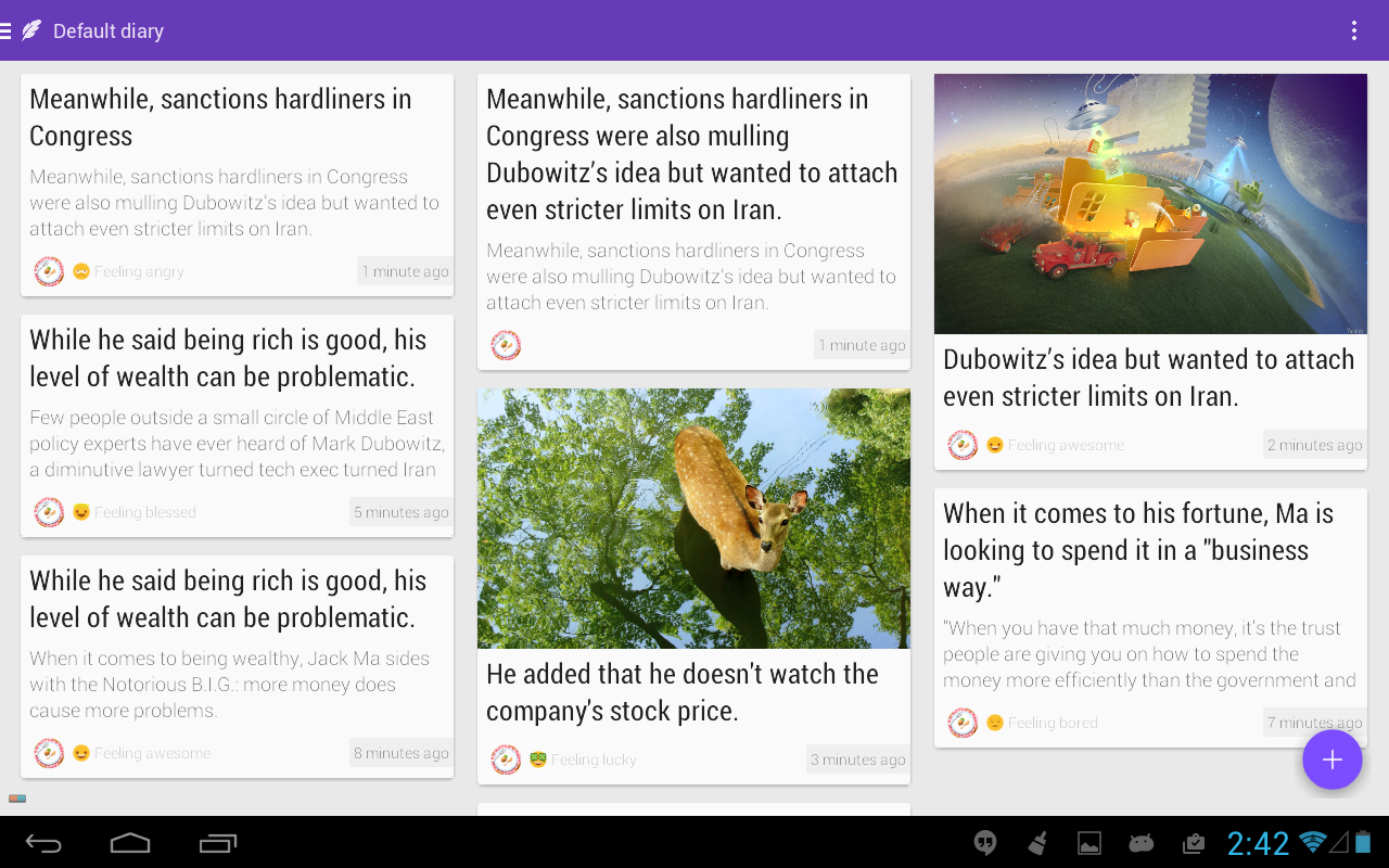    Better Diary (Journal, notes)- screenshot  