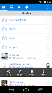 Dropbox - screenshot thumbnail