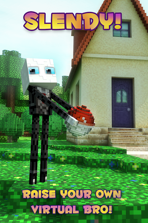 Android application Slendy - slender-man style pet screenshort