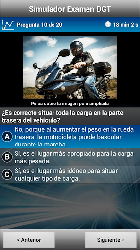 Test Motocicleta A1 A2