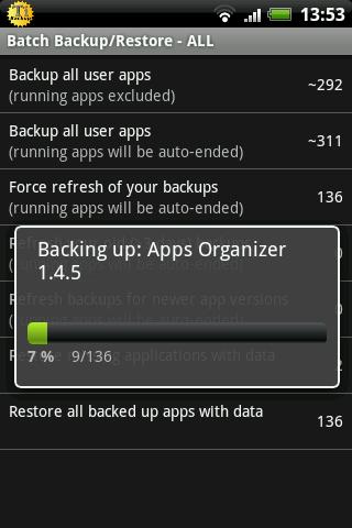 Titanium Backup ★ root - screenshot