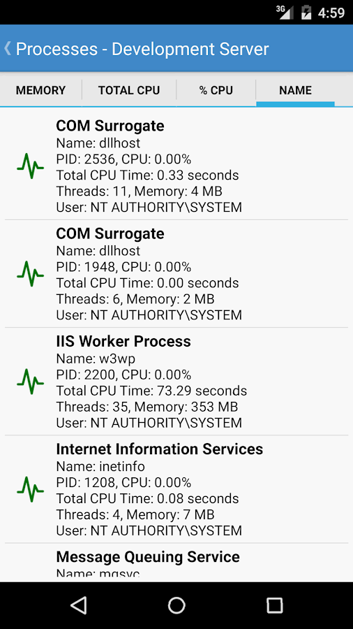    Pulseway- screenshot  