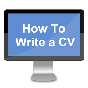 How To Write a CV 1.0