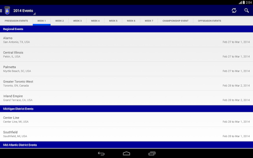   The Blue Alliance- screenshot thumbnail   